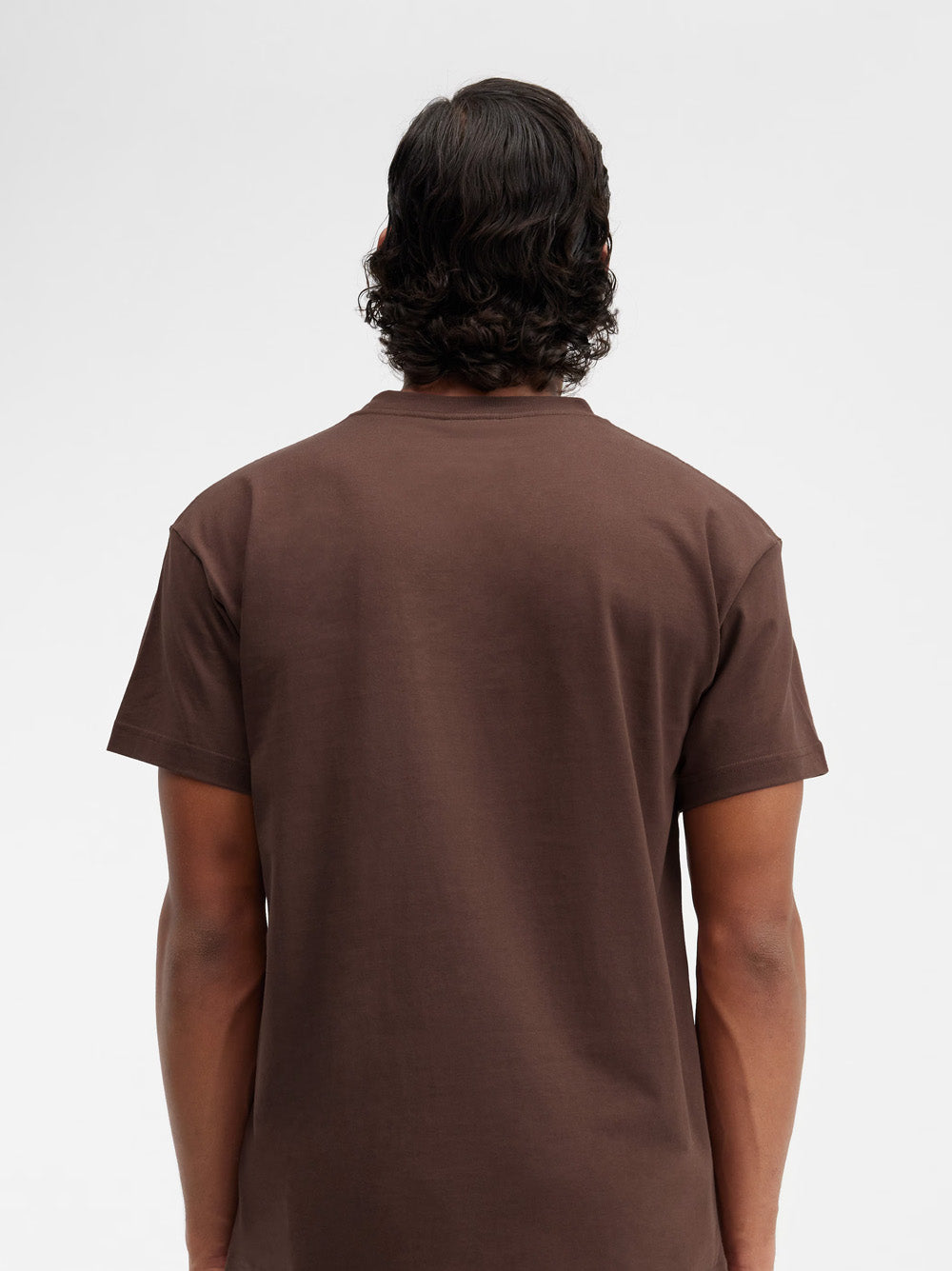 Jacquemus Le Logo Printed T-Shirt in Brown