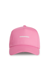 Dsquared2 Mini Logo Baseball Cap in Pink