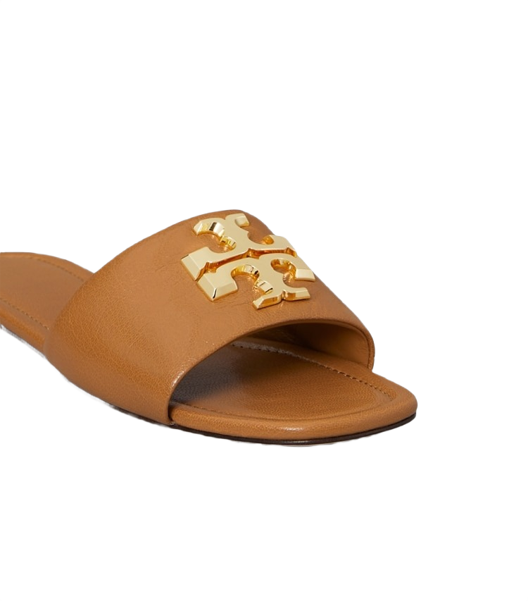 Tory Burch Eleanor Slide in Caramel Corn