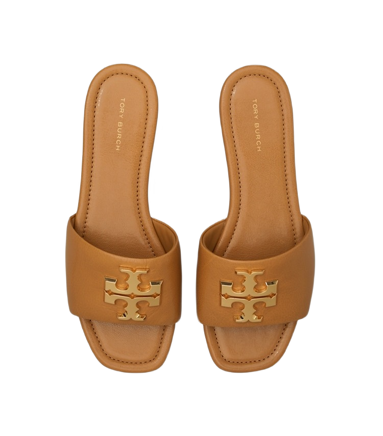 Tory Burch Eleanor Slide in Caramel Corn
