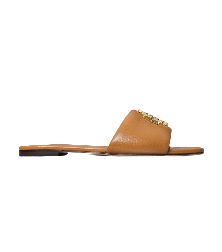 Tory Burch Eleanor Slide in Caramel Corn