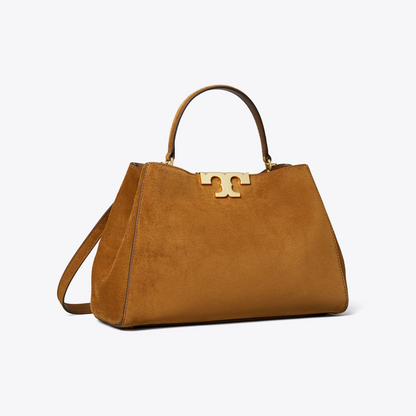 Eleanor Suede Satchel