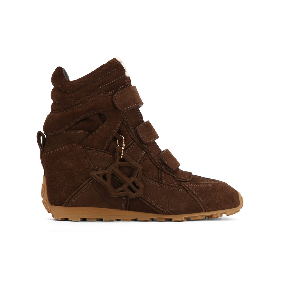 Element Brown Croc Suede