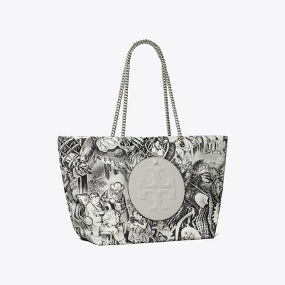 Ella Printed Chain Tote