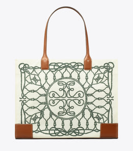 Ella Tote Bag Ivory Abstract Rope