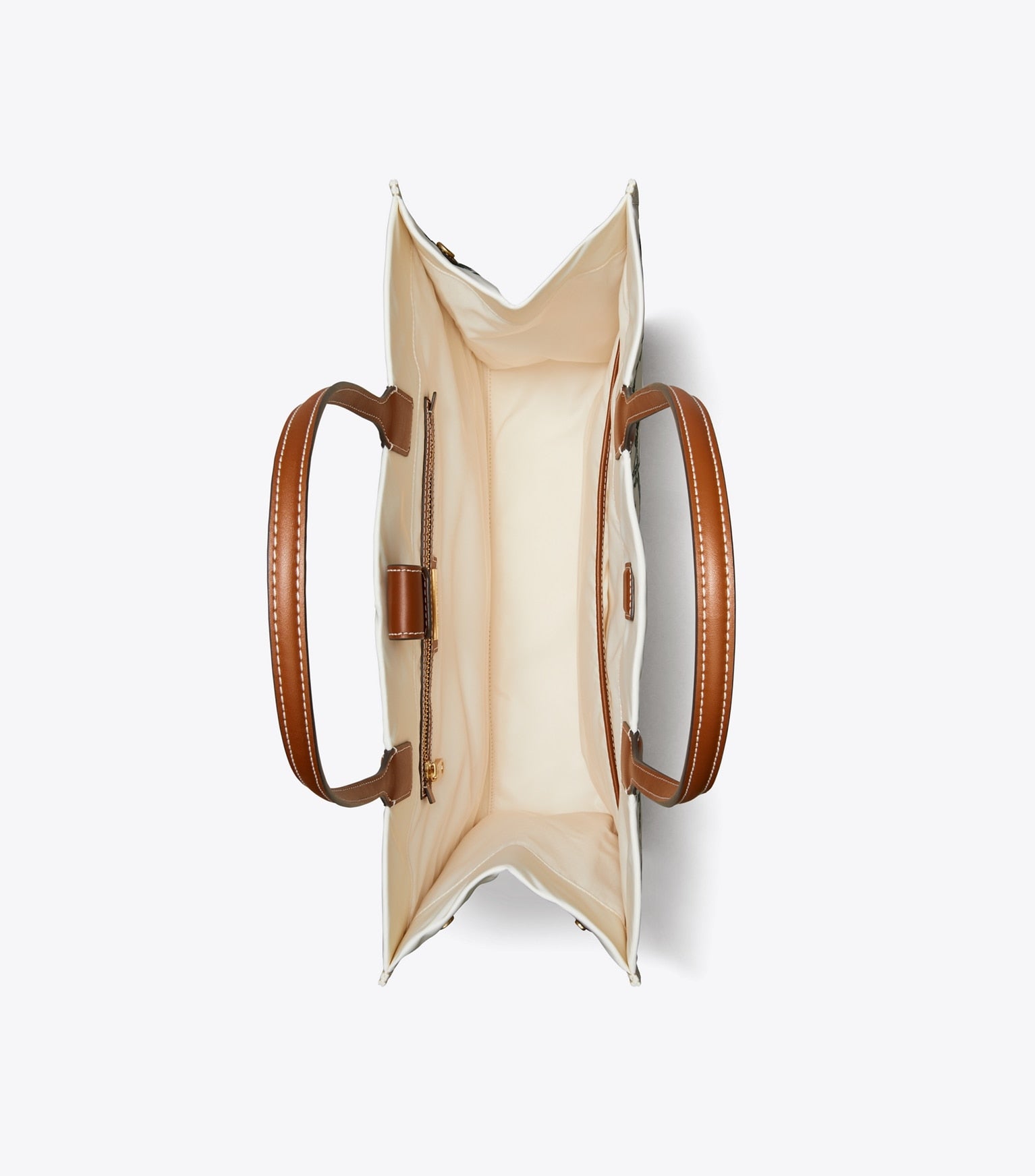 Tory Burch ELLA TOTE BAG IVORY ABSTRACT ROPE - Bags | Shop From The Mirage