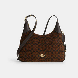 Ella Shoulder Bag In Signature Chenille