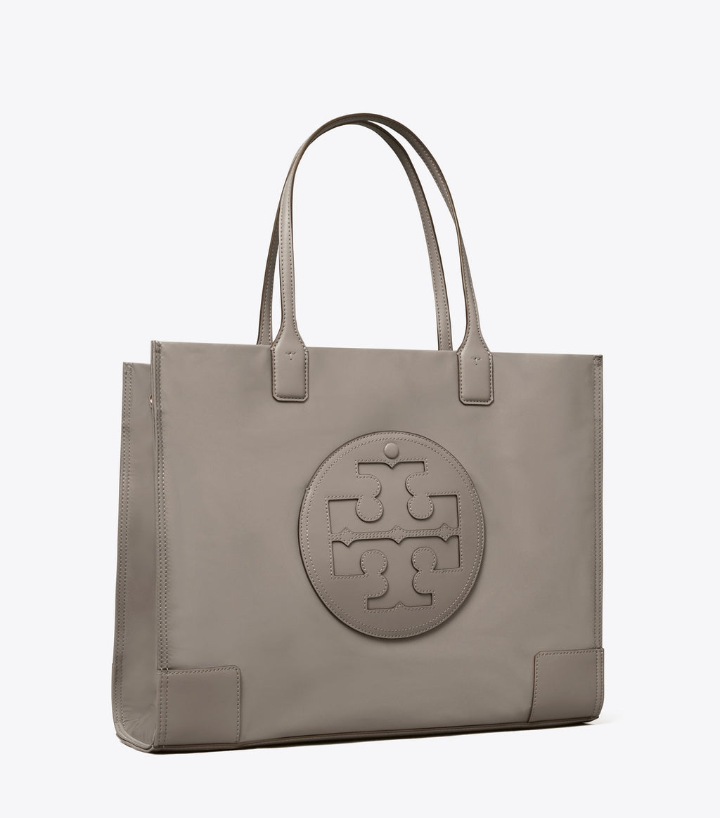 Tory Burch ELLA TOTE BAG GRAY HERON - Bags | Shop From The Mirage