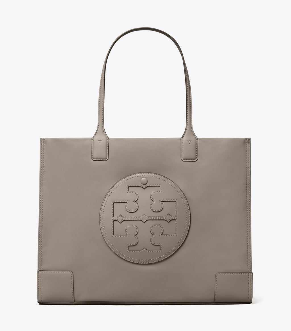 Tory Burch ELLA TOTE BAG GRAY HERON - Bags | Shop From The Mirage