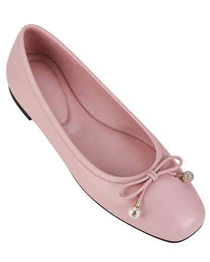 Elme Leather Ballet Flats