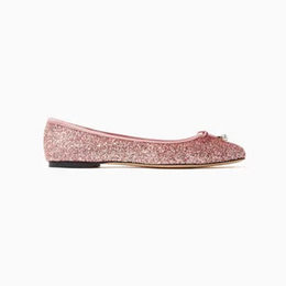 Elme Slip-on Flats in Glitter Leather