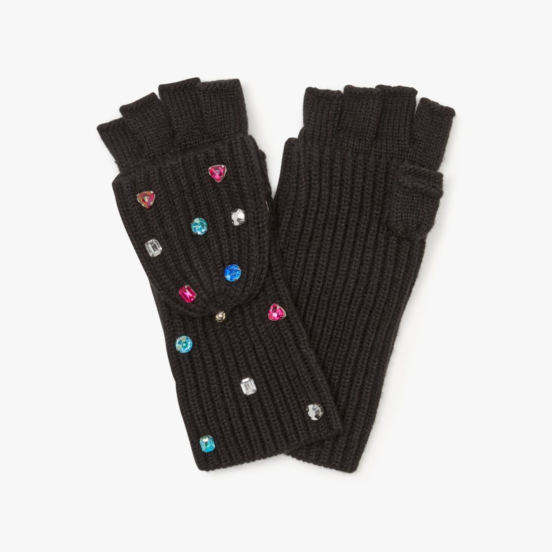 Embellished Pop Top Mitten