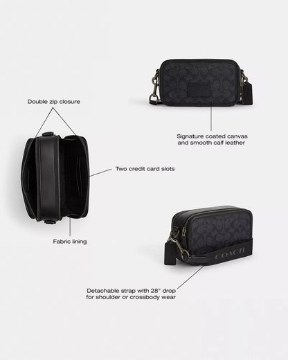 Wyatt Crossbody Bag In Signature Canvas
