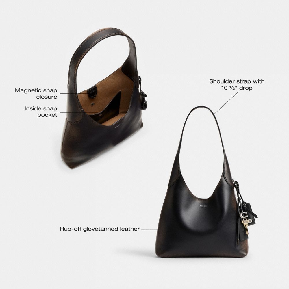 Brooklyn Shoulder Bag 28 In Loved Leather