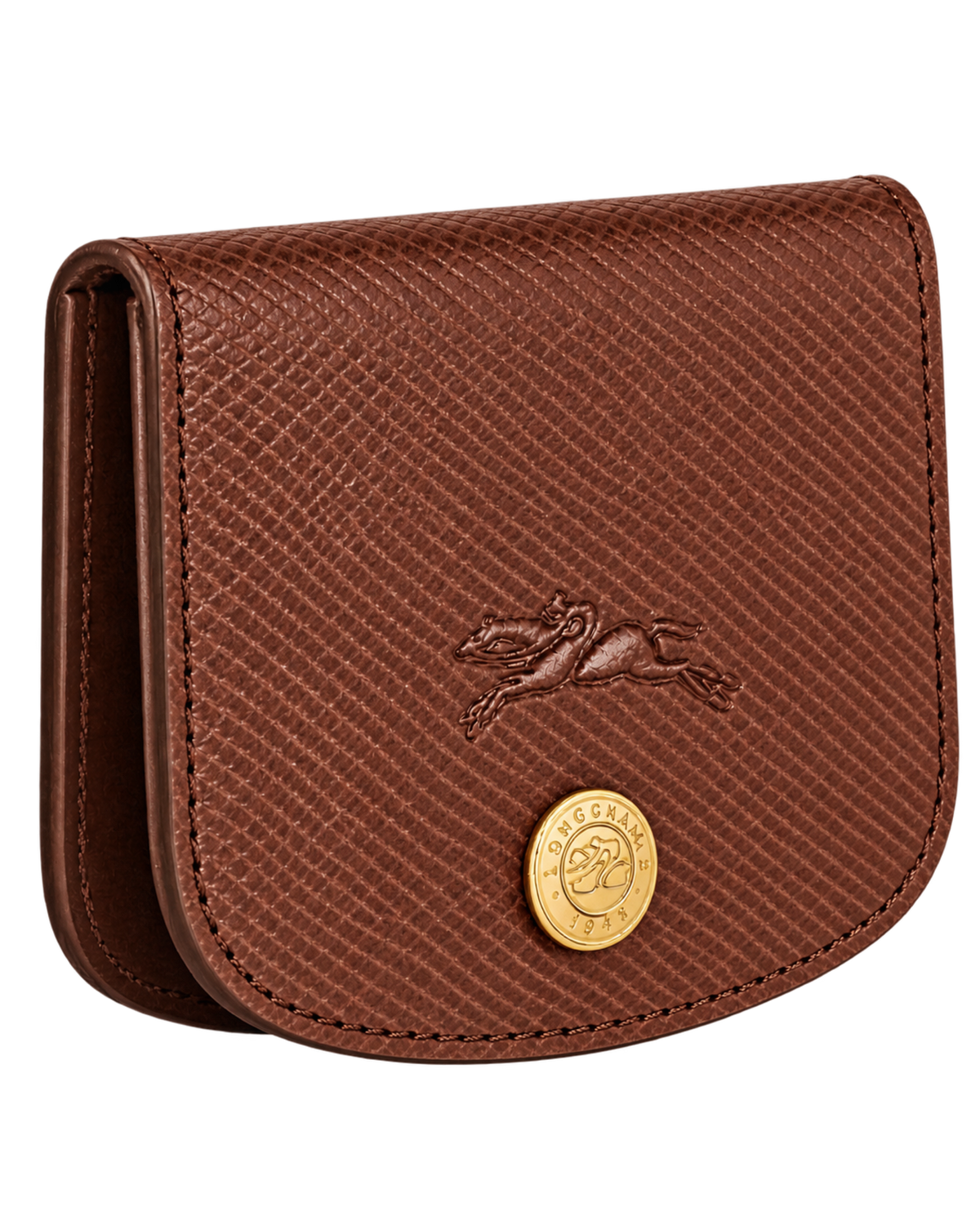 Épure Card holder Brown - Leather