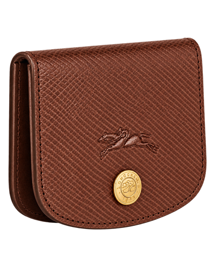 Épure Card holder Brown - Leather