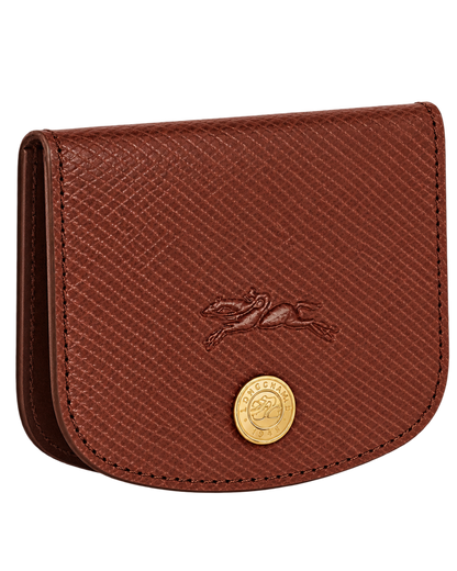 Épure Card holder Brown - Leather
