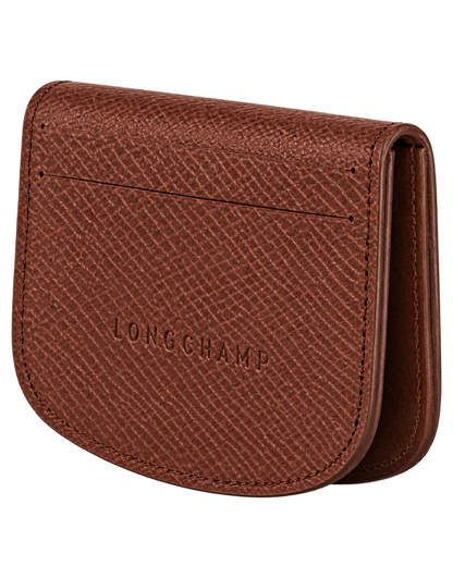 Épure Card holder Brown - Leather