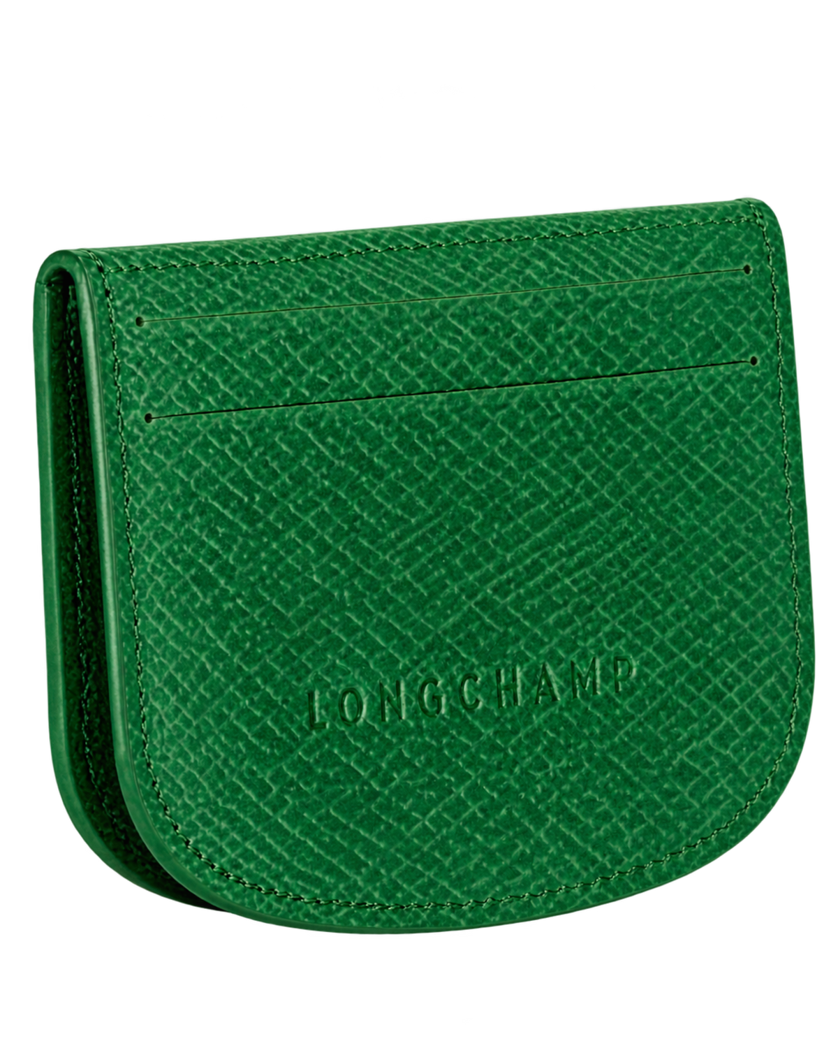 Épure Card holder Green - Leather
