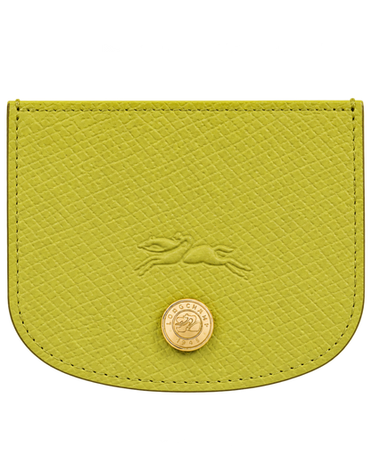 Épure Card holder Kiwi Green - Leather