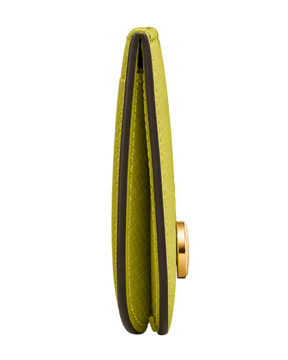 Épure Card holder Kiwi Green - Leather