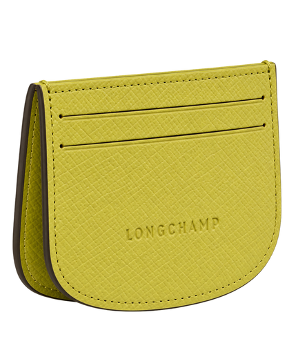 Épure Card holder Kiwi Green - Leather