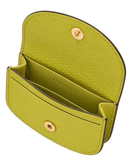 Épure Card holder Kiwi Green - Leather