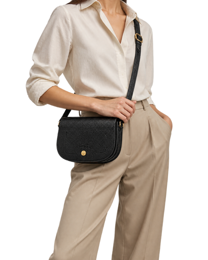 Épure S Crossbody bag Black - Leather