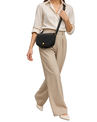 Épure S Crossbody bag Black - Leather