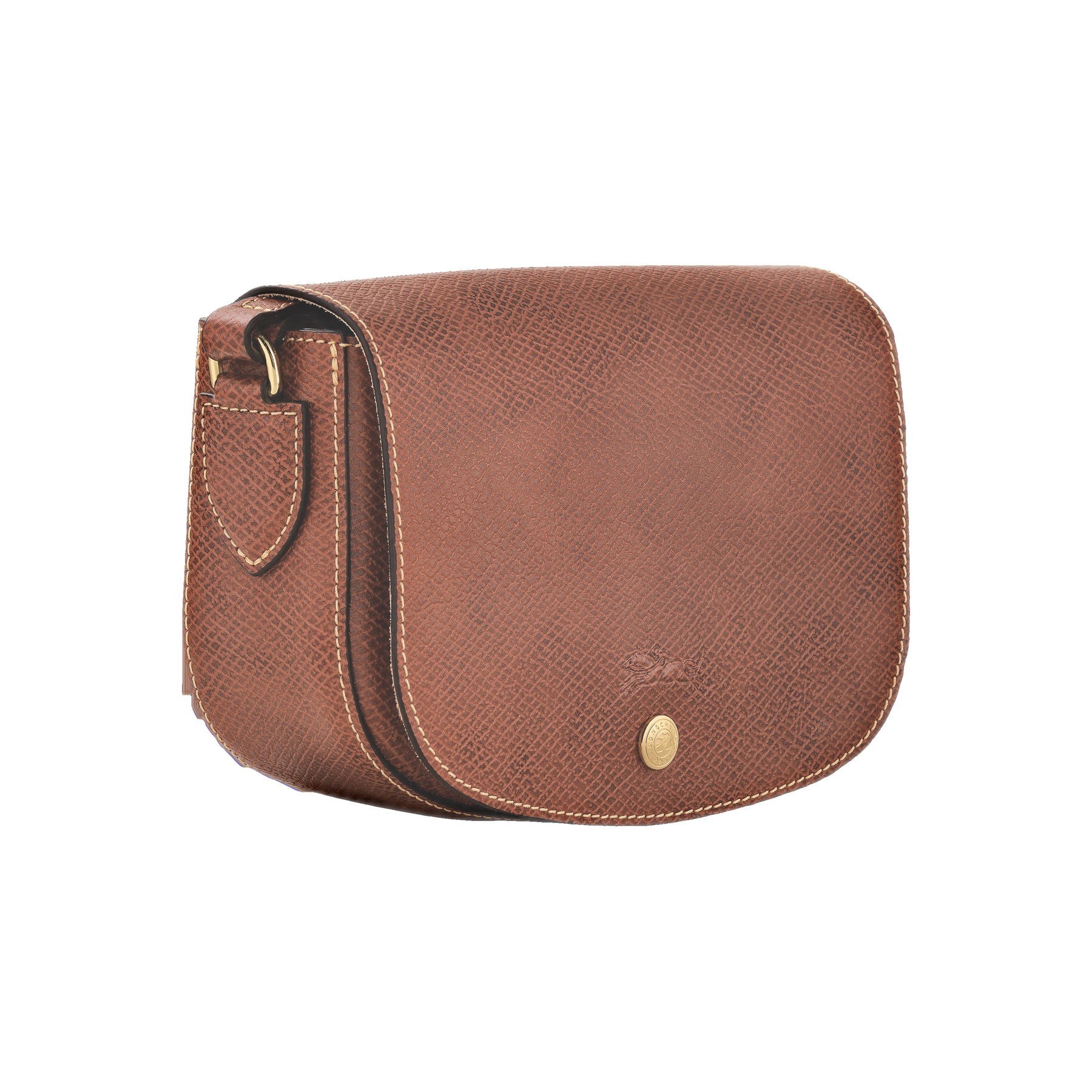 Épure S Crossbody bag Brown - Leather