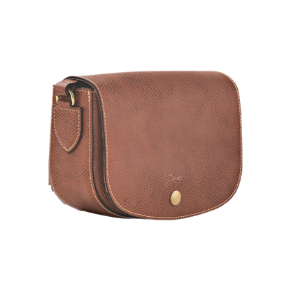 Épure S Crossbody bag Brown - Leather