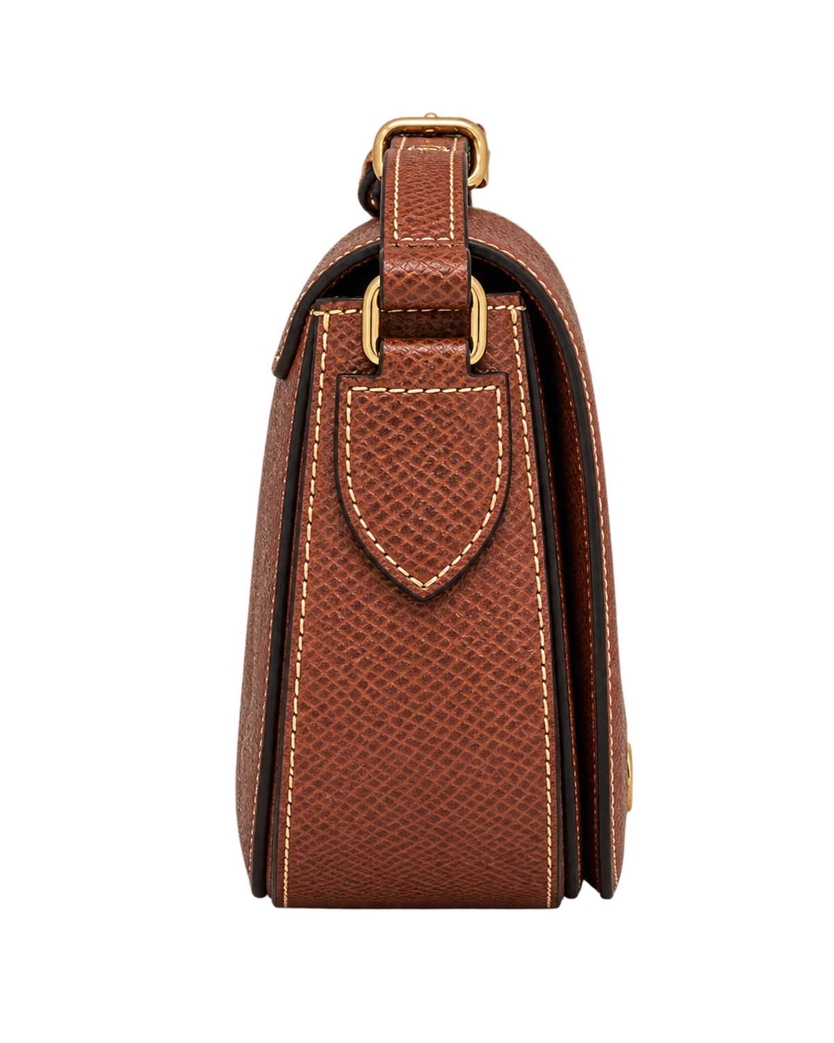 Épure S Crossbody bag Brown - Leather