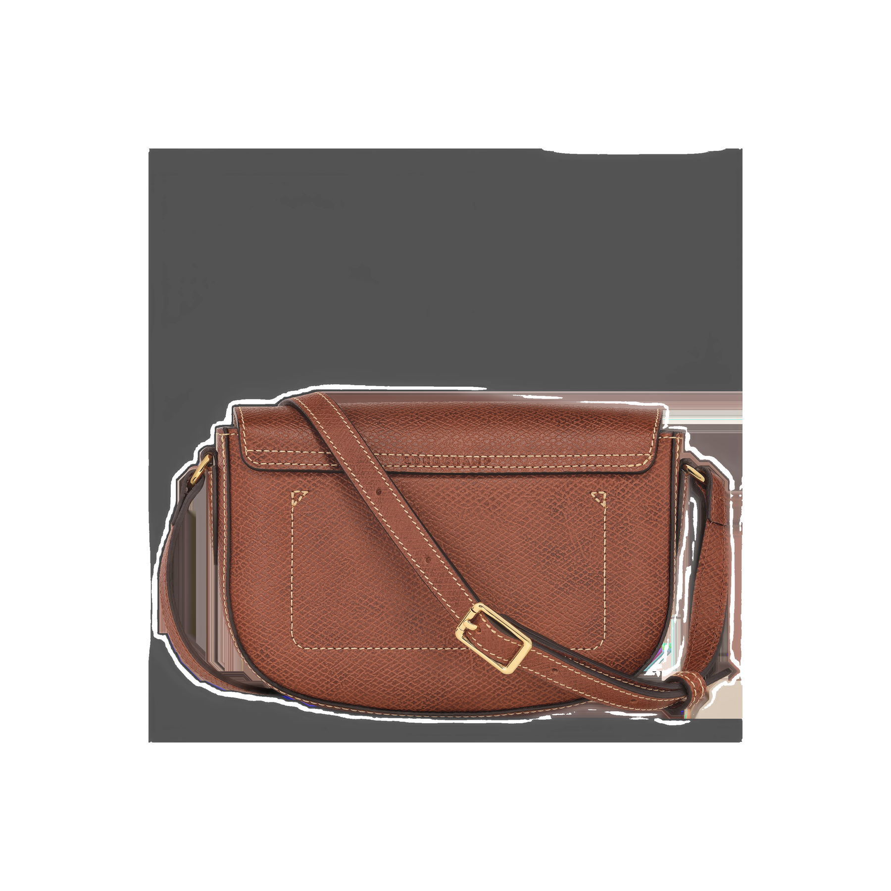 Épure S Crossbody bag Brown - Leather