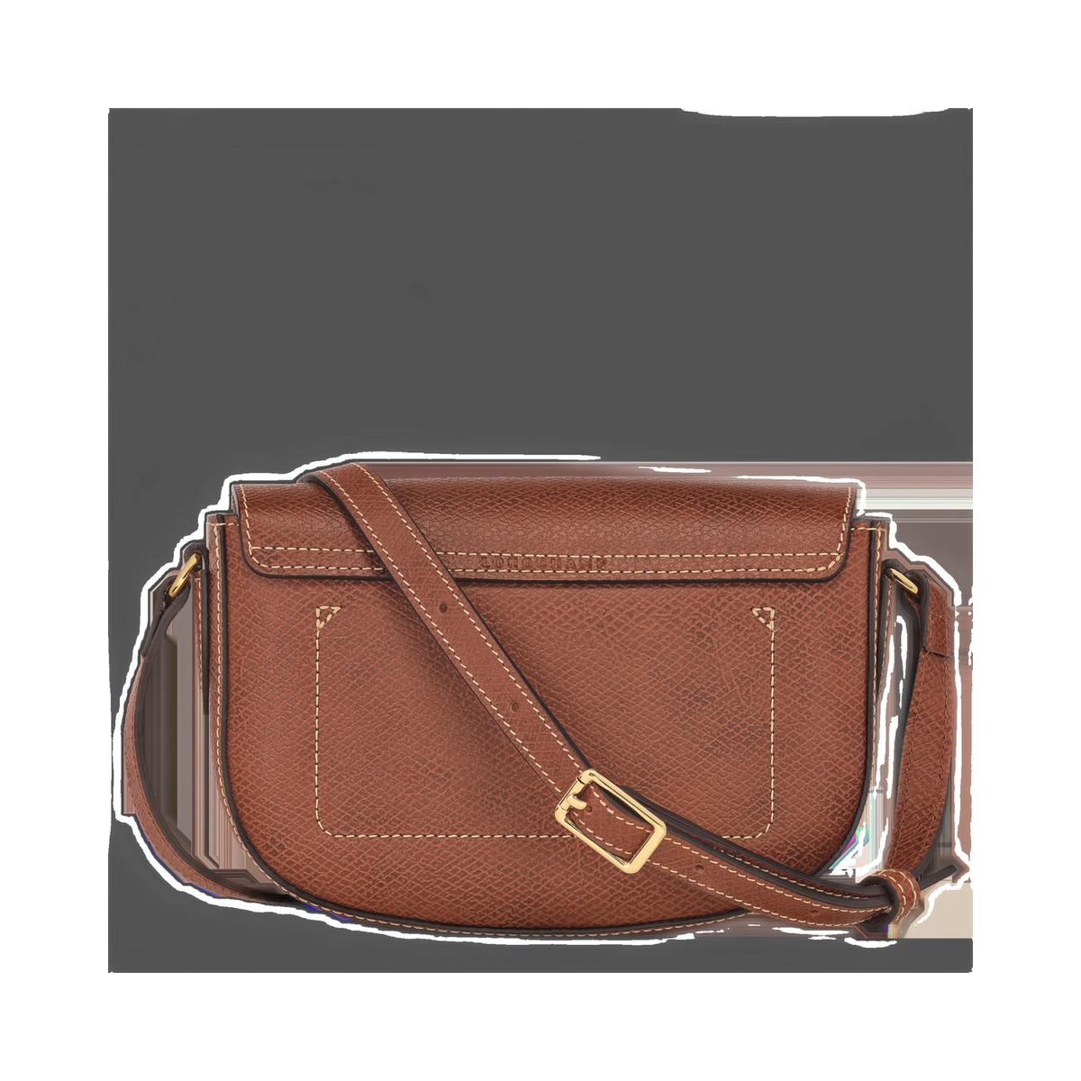 Épure S Crossbody bag Brown - Leather