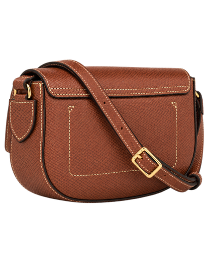 Épure S Crossbody bag Brown - Leather
