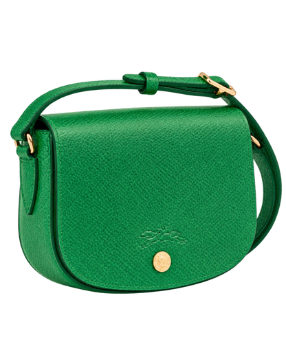 Épure S Crossbody bag Green - Leather