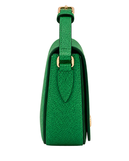 Épure S Crossbody bag Green - Leather