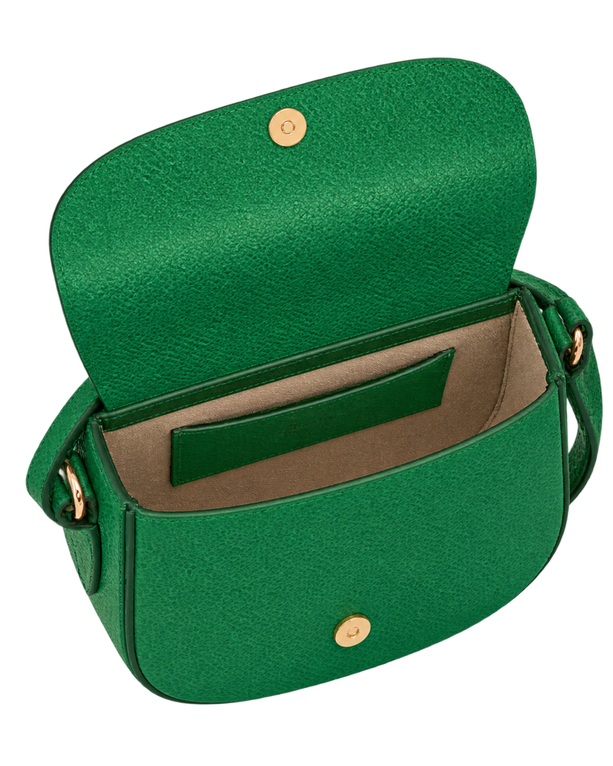 Épure S Crossbody bag Green - Leather