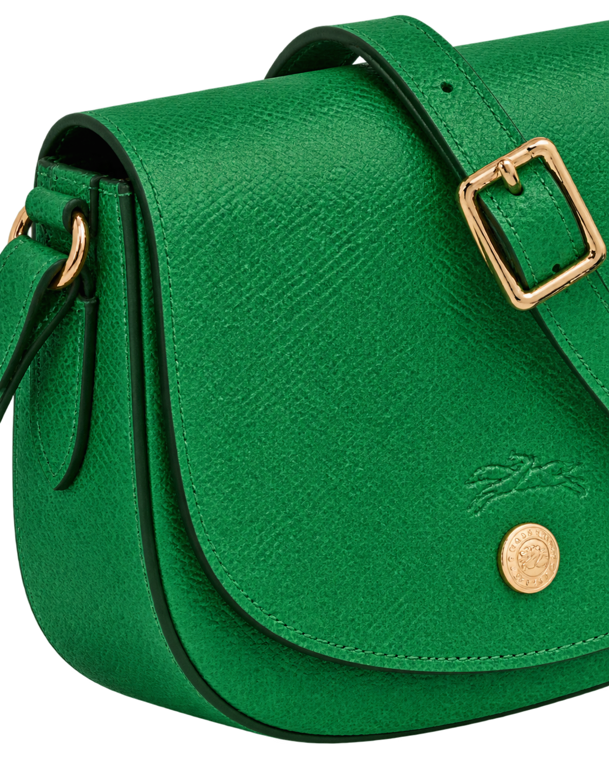 Épure S Crossbody bag Green - Leather