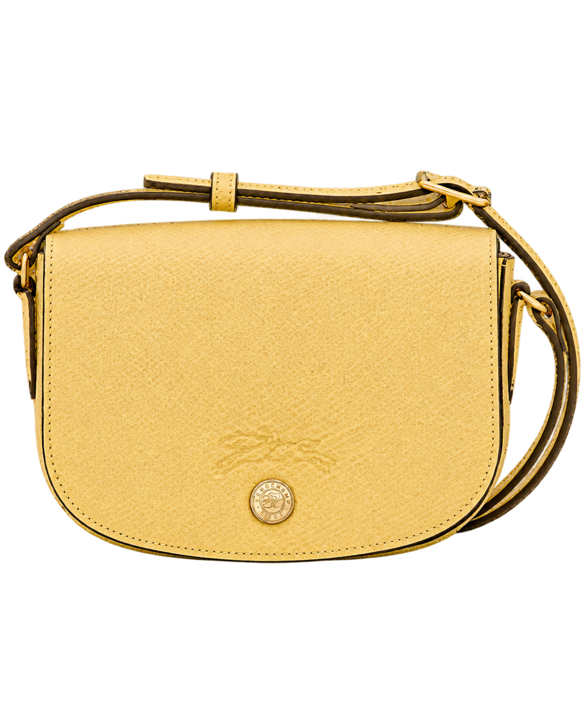 Épure S Crossbody bag Yellow Chick - Leather