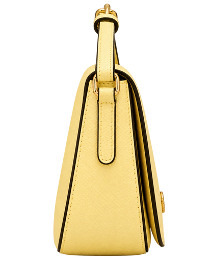 Épure S Crossbody bag Yellow Chick - Leather