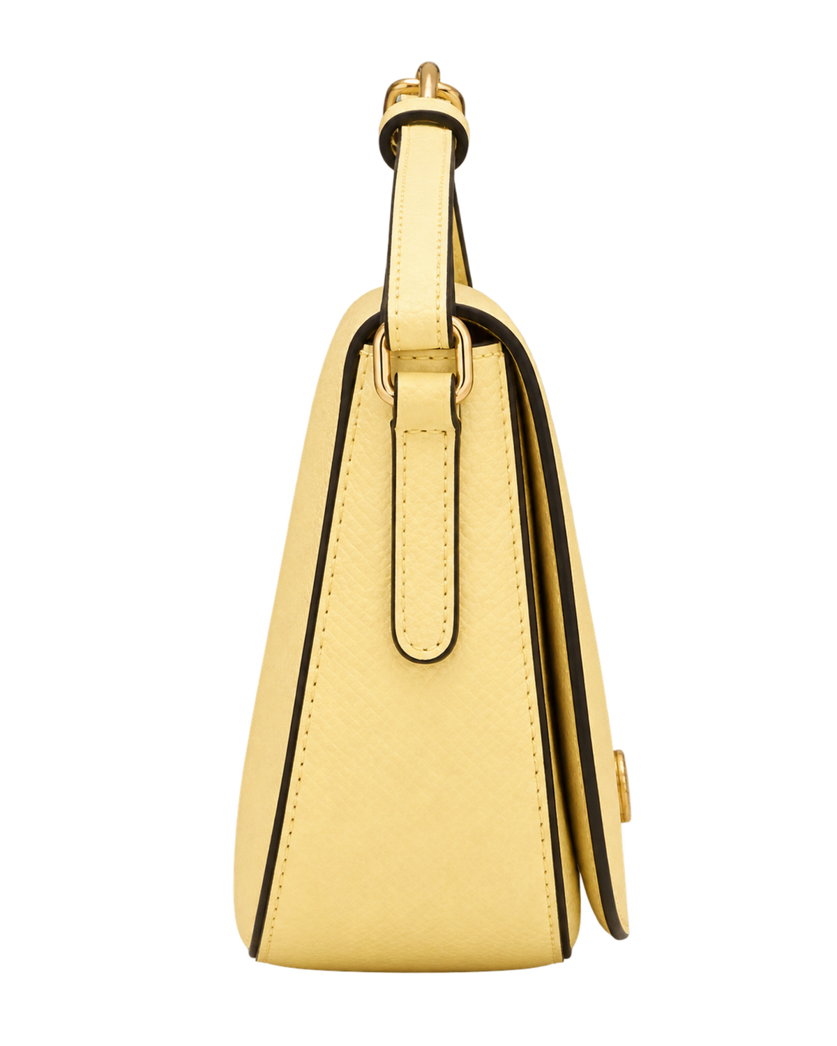 Épure S Crossbody bag Yellow Chick - Leather