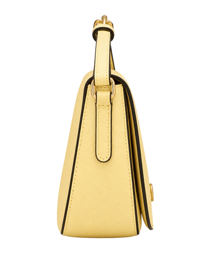 Épure S Crossbody bag Yellow Chick - Leather