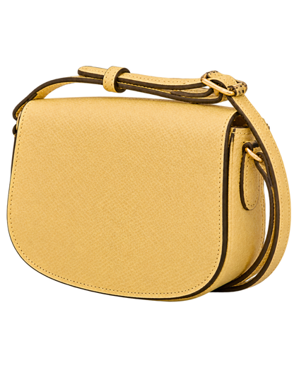 Épure S Crossbody bag Yellow Chick - Leather