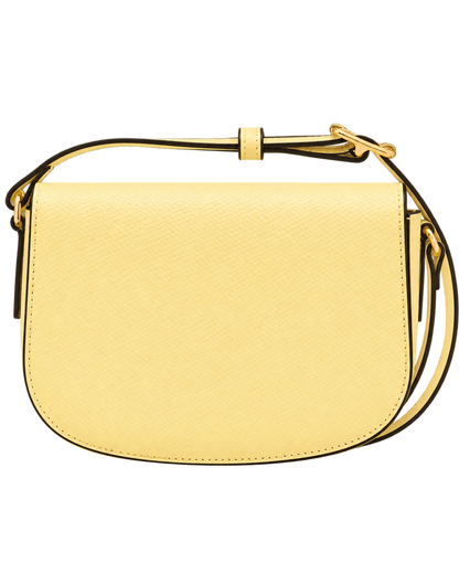 Épure S Crossbody bag Yellow Chick - Leather