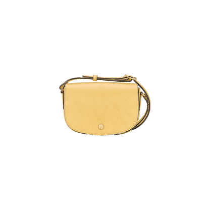 Épure S Crossbody bag Yellow Chick - Leather
