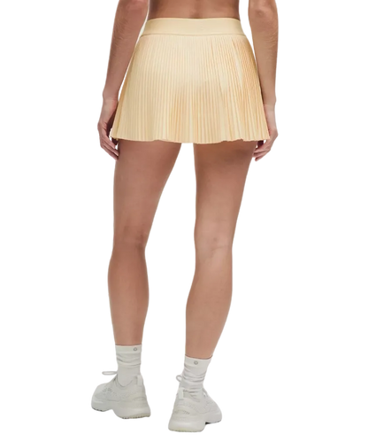 Lululemon Varsity High-Rise Pleated Tennis Skirt Butter Cream