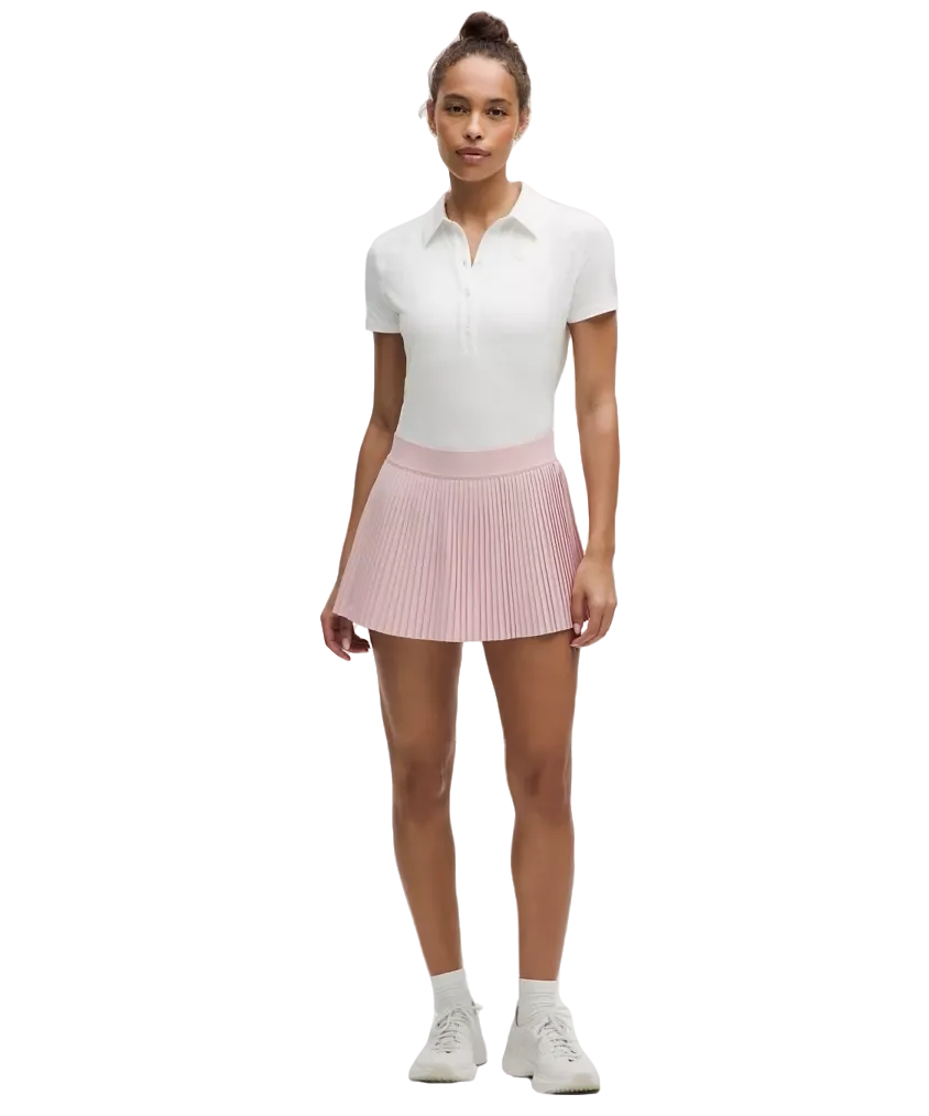 Lululemon Varsity High-Rise Pleated Tennis Skirt Pink Haze