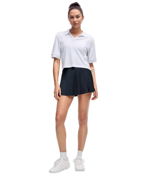 Lululemon Varsity High-Rise Pleated Tennis Skirt True Navy