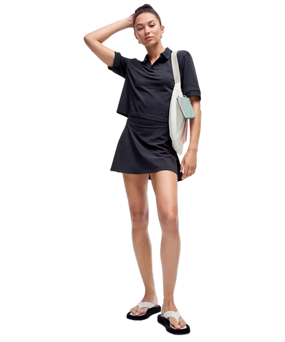 Lululemon Lightweight High-Rise Tennis Skirt Black